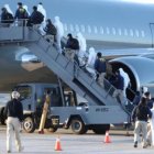 El momento de la partida obligada de venezolanos.