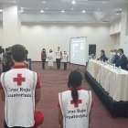 Representantes de las cámaras de la producción que pertenecen al Comité Empresarial Ecuatoriano dieron detalles sobre la conformación del fideicomiso.