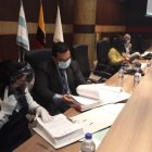 Diligencia. El juez Ronald Córdova sobreseyó a dos hermanos Bucaram.