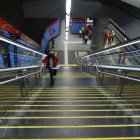 Obra. El Metro de Quito está conformado por 15 estaciones y una sola ruta que cubre 22 kilómetros.