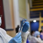 EN LA UNIVERSIDAD POLITECNICA SALESIANA SE REALIZO LA VACUNACION CON LAS DOSIS QUE LLEGARON EL DIA SABADO 
EN LA RUEDA DE PRENSA ESTUVO EL PRESIDENTE , GUILLERMO LASSO , LA MINISTRA DE SALUD , XIMENA GARZON Y EL VICEPRESIDNETE ALFREDO BORRERO 

31 de mayo  2021
KARINA DEFAS 
Agencia (ag-expreso ag-extra ag-quito)