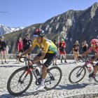 Richard Carapaz, ciclista ecuatoriano, ganador del Tour de Suiza.