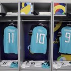 La Ecuafútbol publicó la fotografía del camerino de la Tricolor en Brasil