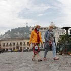Arribo. En algunos sectores de la ciudad, como el Centro Histórico, se siente la llegada lenta de turistas, lo que ha generado cierta expectativa.