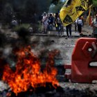 Protestas en Colombia. El país sudamericano sufrió una caída en su calificación de riesgo ante la imposibilidad de una reforma tributaria.