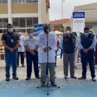 Anuncio. Autoridades municipales dieron a conocer el informe epidemiológico.