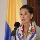 La vicepresidenta de Colombia, Marta Lucía Ramírez.