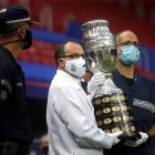 La Copa América se desarolla en Brasil en medio de los casos de la COVID-19.