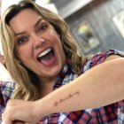 Úrsula prefirió un diseño sencillo.