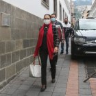 Cita. Diana Atamaint, presidenta del CNE, se reunió este martes 15 de junio del 2021 con el presidente Guillermo Lasso.