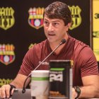 Marcos Conenna habló de cómo llegaron sus jugadores luego de la pausa.