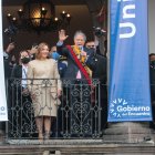 El presidente viajará junto a la primera dama María de Lourdes Alcívar y tres miembros de su seguridad.