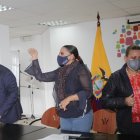 Anuncio. Zaida Rovira denunció la emisión de una ilegal resolución.