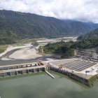 Amenaza. La erosión del río Quijos afecta a la producción de electricidad.