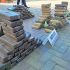 Loja. Según Antinarcóticos, 400 paquetes de marihuana fueron incautados el lunes pasado, en Zapotillo.