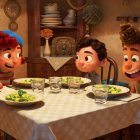 Luca encuentra a Alberto y a Giulia y juntos emprenden una increíble aventura.