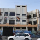 La sede de la Conaie en la ciudad de Quito. 

  Quito 11 de Diciembre  del 2014. Angelo Chamba. (ag-extra ag-expreso ag-quito)