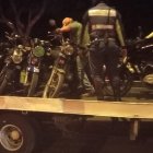 Hecho. El operativo dejó 17 motos y cuatro autos retenidos por carreras clandestinas.