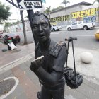 Obra. El monumento afectado está ubicado en la calle Panamá y Loja.