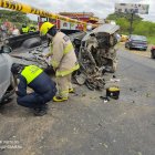 Uno de los escenarios que dejó el accidente de Vía a la Costa
