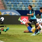 Ángel Mena anotó el gol del empate, que al final sirvió para asegurar la clasificación a los cuartos de final de la Copa América.