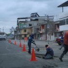 Los trabajos. En la avenida principal de la Abel Gilbert 3, que hasta hace unas semanas permanecía repleta de huecos, se empieza a notar el cambio que tanto reclamaban los vecinos.
