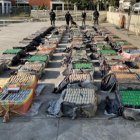 El alcaloide estaba oculto entre latas de atún cuyo destino era España.