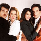 Luis José Santander, Rosalinda Serfaty, Catherine Fulop y Jean Carlo Simancas en 1991.