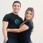 Fher Montiel junto a su esposa Taty