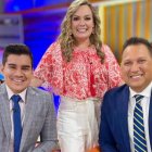 Úrsula con Isaac y José Luis Arévalo.