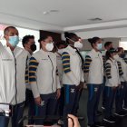 Los atletas quedaron listos para competir.