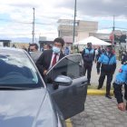 Jorge Yunda se despide de la Alcaldía de Quito.