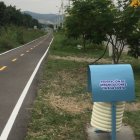 Iniciativa. Se han colocado tachos para recoger los desperdicios.