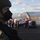 Donación. La tarde de este jueves llegaron al país un millón de vacunas Pfizer, donadas por Estados Unidos.