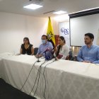 Rueda de presa sobre proceso de selección para el nuevo Contralor General del Estado.