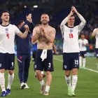 La selección inglesa eliminó ayer a Ucrania en los cuartos de final que se jugaron en Roma.