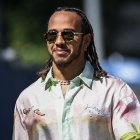 El rostro de Hamilton demostró la satisfacción del acuerdo durante la pole.