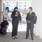 Diligencia. En la Corte se realizó la audiencia preparatoria de juicio para la asambleísta Karina Arteaga.