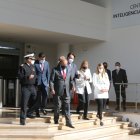 Resultados. Los legisladores que visitaron el CIES pudieron conocer cómo avanza la reestructuración a cargo del ministro Fernando Donoso.