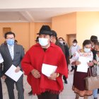 Iza dio una rueda de prensa la mañana de este 8 de julio.