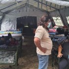 Las carpas instaladas están climatizadas y tiene electricidad.