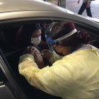 El centro comercial Mall del Sol adecuó parte de sus instalaciones para colaborar con el proceso de inmunización.