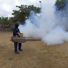 El Municipio ha empezado a fumigar en varios puntos de la ciudad.