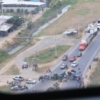 Con tractores cerraron las vía de acceso en Guayas.
