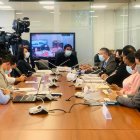 El contralor subrogante Carlos Riofrío tuvo sus primera comparecencia a la Asamblea que, al parecer, no será la última.