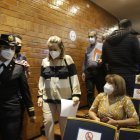 Asistencia. La mayoría de los concejales que asistieron ayer a la sesión lo hizo a regañadientes.