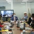 Comparecencia. Los integrantes del CPCCS han acudido a la Asamblea en varias ocasiones los últimos días.