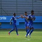 En el primer tiempo, Emelec va ganando 2-0 ante Manta.