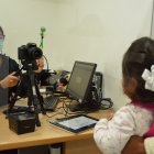 Una de los infantes cedulados en el Registro Civil, e Quito.