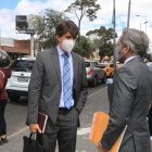 Diligencia. En la Corte Nacional se desarrolló la audiencia de caución solicitada por los dos sospechosos de posible enriquecimiento ilícito.